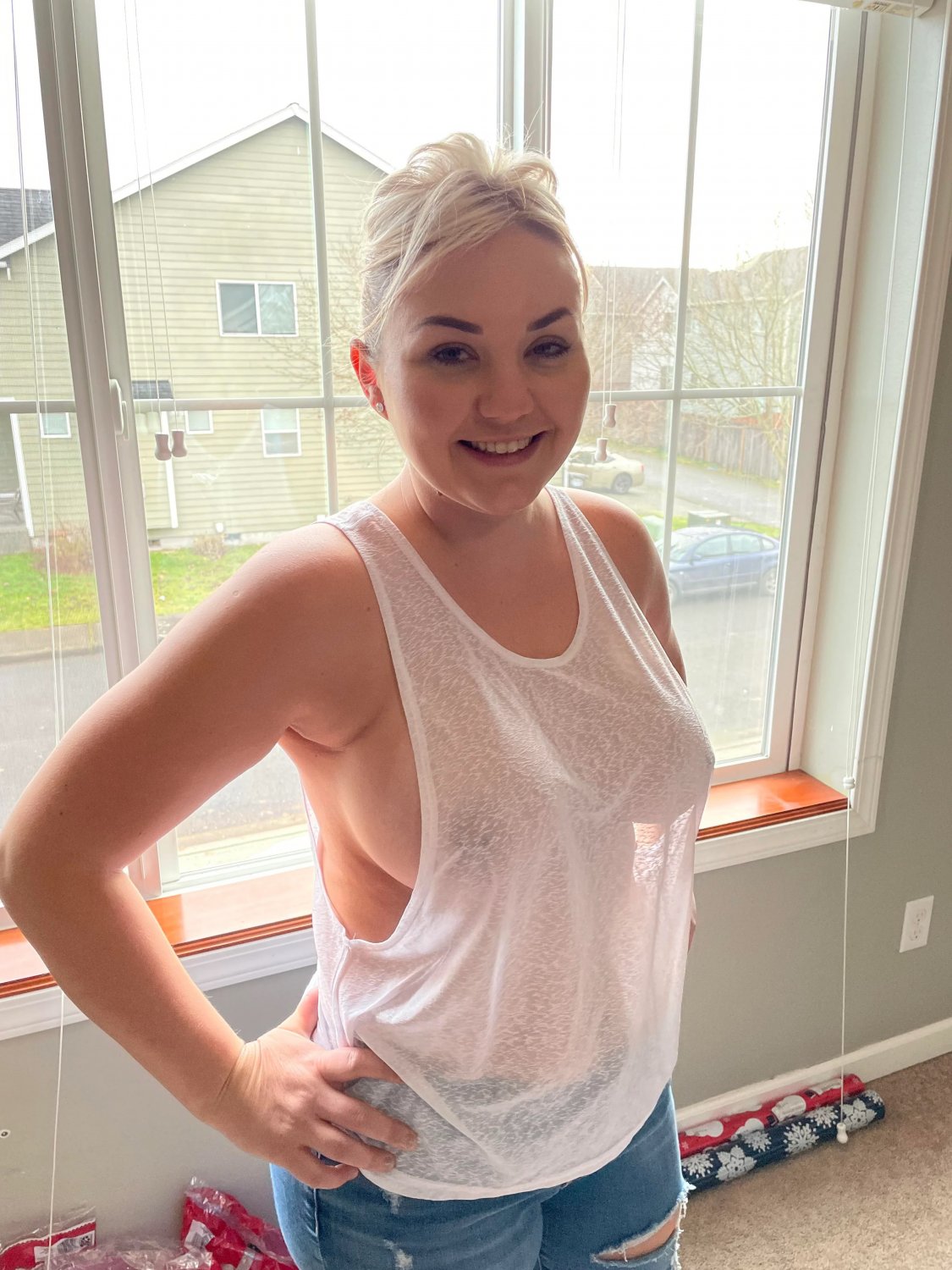 Chubby Big Tit Blonde PAWG Slut Wife Opens Her Holes For Everyone #lezT3XmF