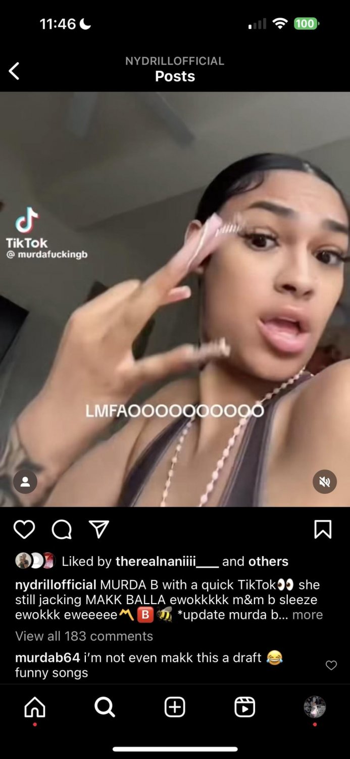 NY rapper murda b #baddie 18+ #OiCZi3LO